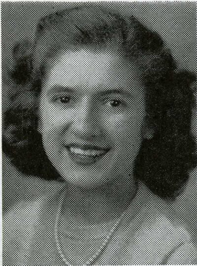 Yearbook Photo of Eloise Piccolo (Goddin), R-MC Class of 1945